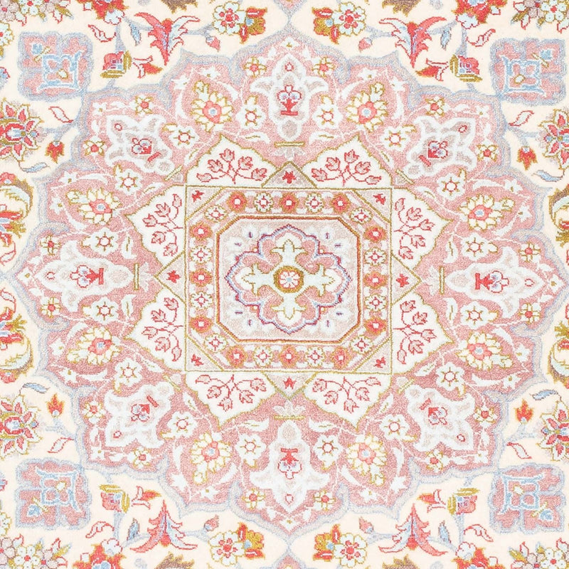 Alfombra persa - Ghom - 122 x 75 cm - beige