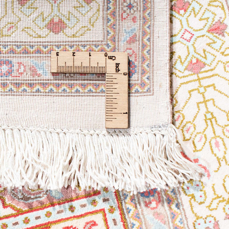 Alfombra persa - Ghom - 122 x 75 cm - beige