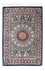 Alfombra persa - Ghom - 121 x 81 cm - azul oscuro