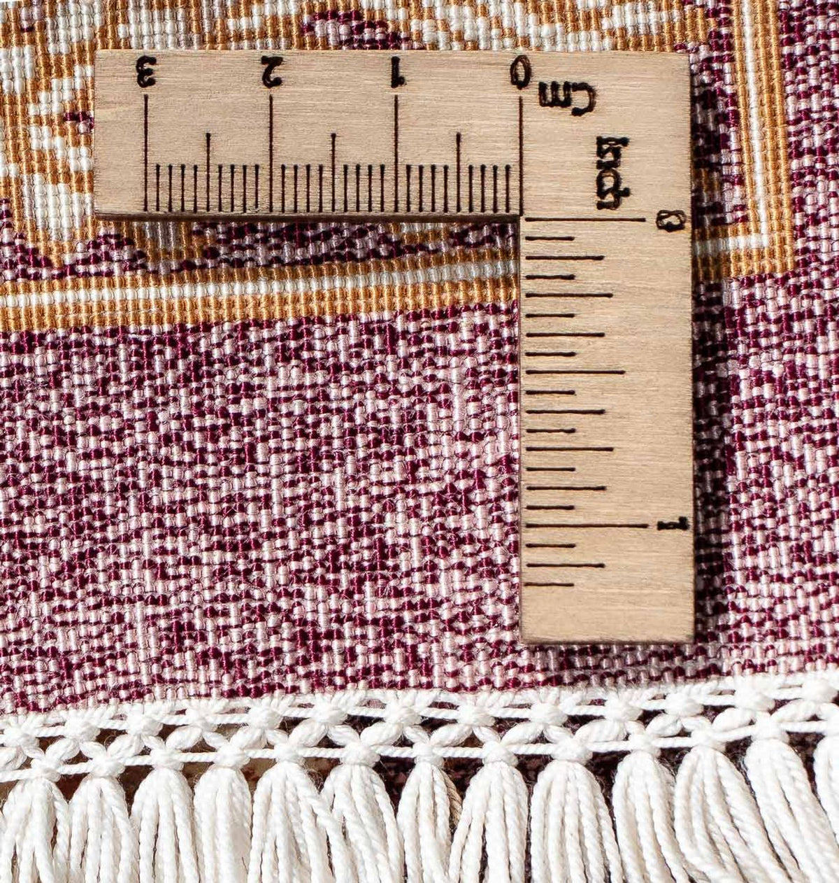 Alfombra persa - Ghom - 87 x 59 cm - púrpura