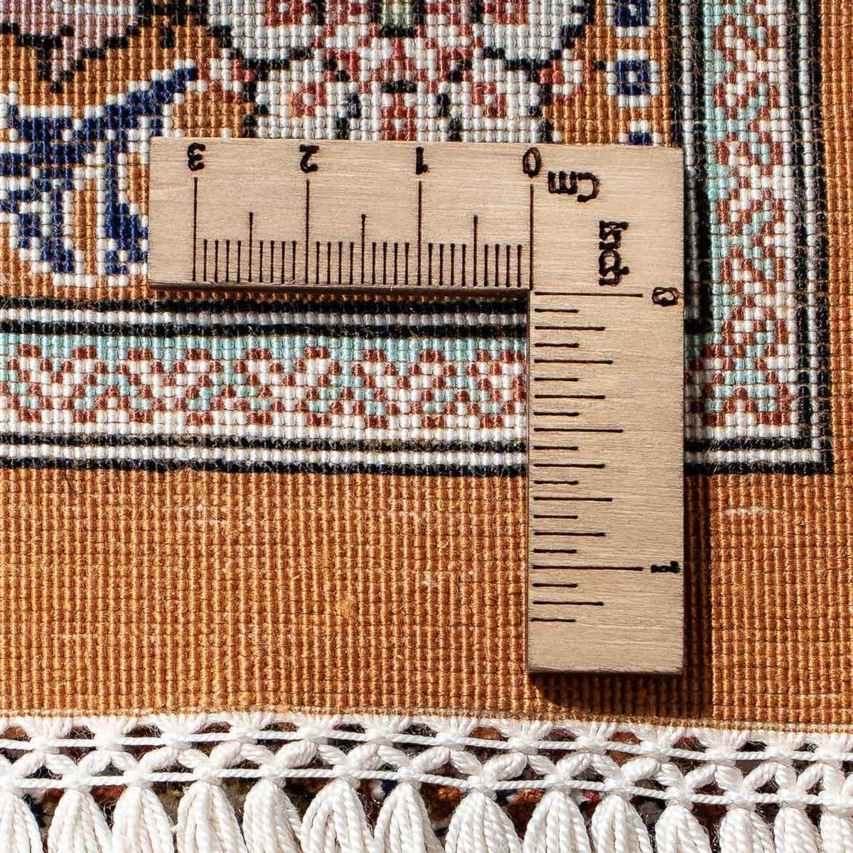 Alfombra persa - Ghom - 92 x 59 cm - multicolor