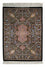 Alfombra persa - Ghom - 86 x 60 cm - azul oscuro