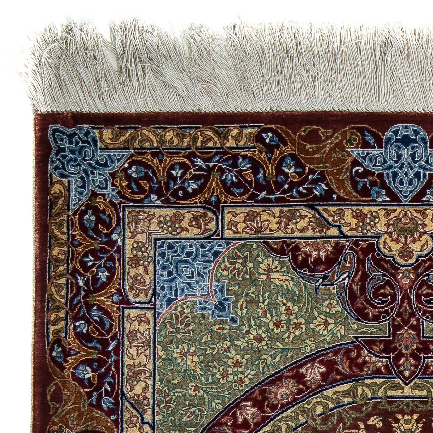 Qom Alfombra 90x61cm - Alfombra persa