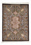 Alfombra persa - Ghom - 91 x 61 cm - azul oscuro