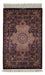 Alfombra persa - Ghom - 90 x 62 cm - azul oscuro