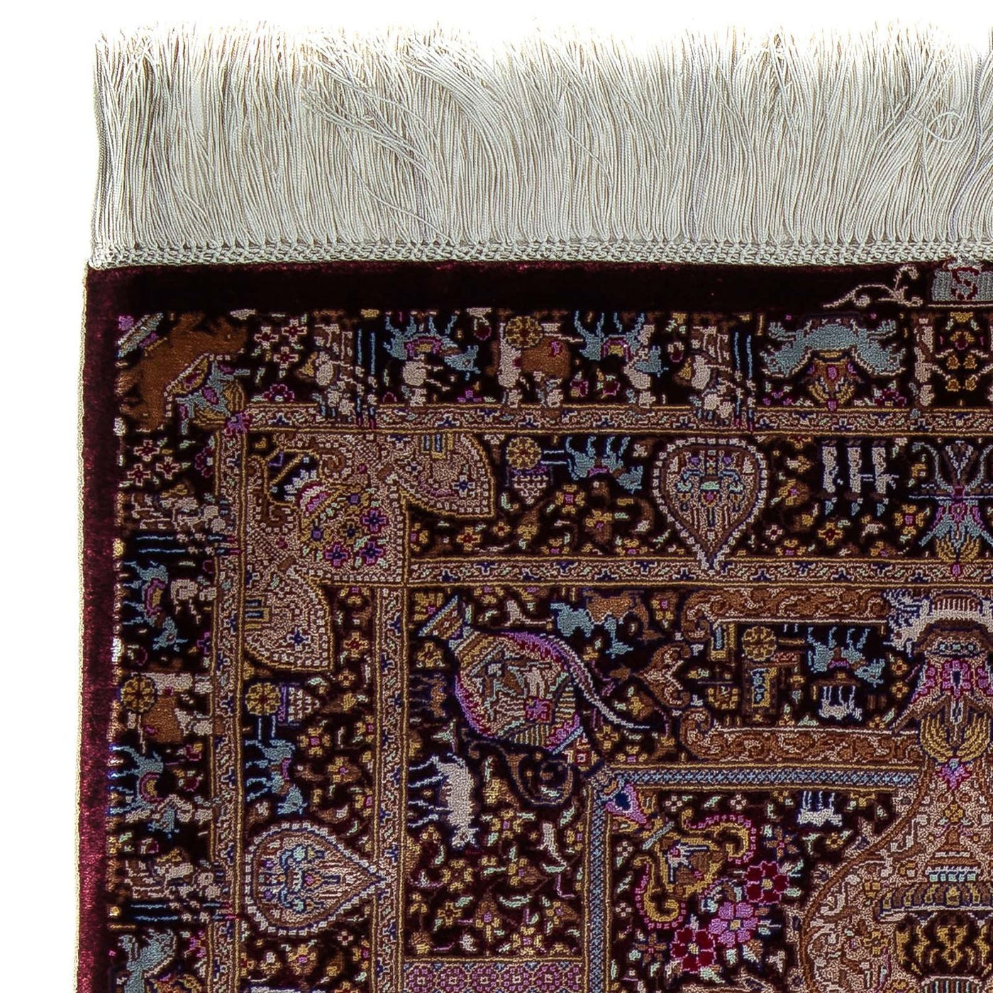 Qom Alfombra 90x62cm - Alfombra persa