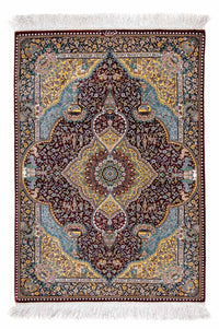 Qom Alfombra 60x87cm - Alfombra persa – product image