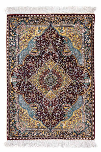 Qom Alfombra 60x87cm - Alfombra persa