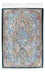 Alfombra persa - Ghom - 119 x 81 cm - azul oscuro