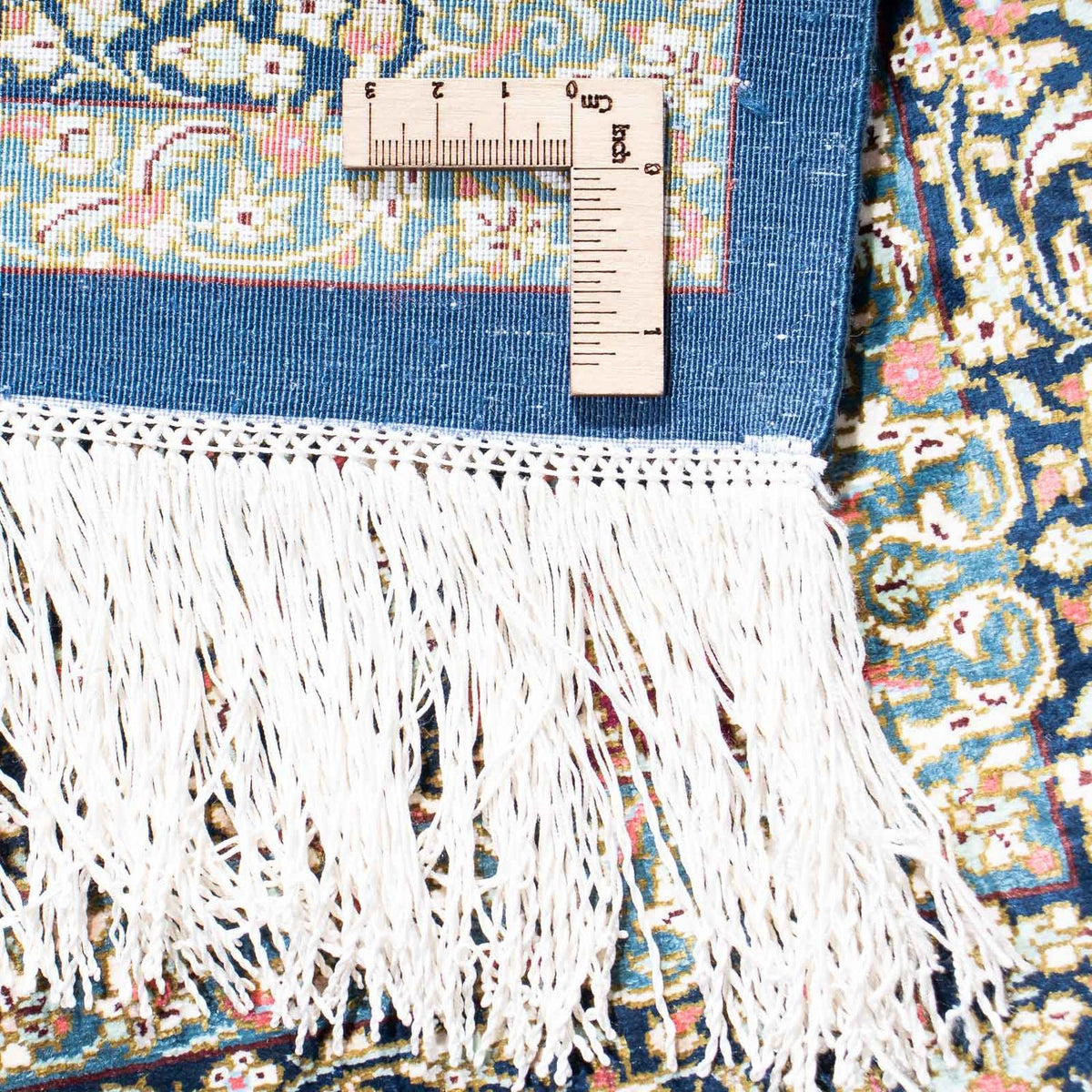 Alfombra persa - Ghom - 118 x 77 cm - óxido