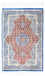Alfombra persa - Ghom - 117 x 78 cm - azul