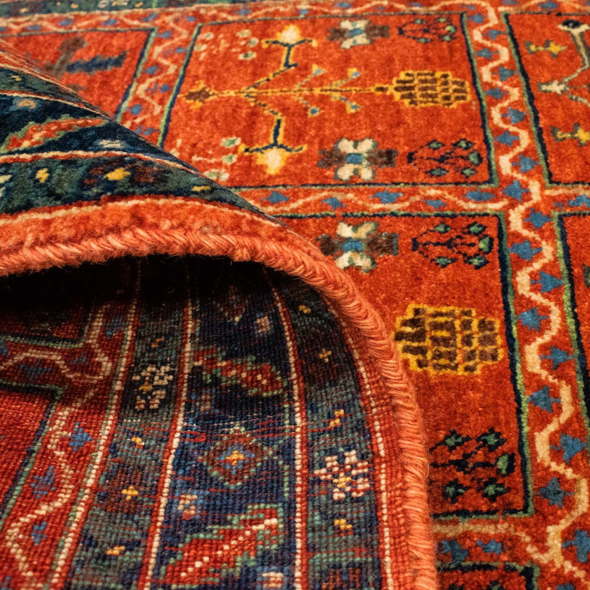 Alfombra de pasillo Alfombra Gabbeh - Persa Kashkuli - 178 x 87 cm - óxido