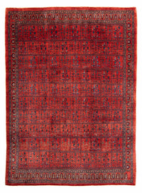 Alfombra Gabbeh - Persa Kashkuli - 345 x 260 cm - rojo oscuro