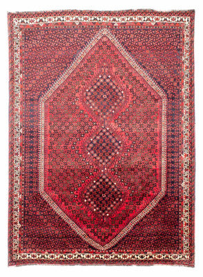 Alfombra persa - Nómada - 281 x 206 cm - rojo