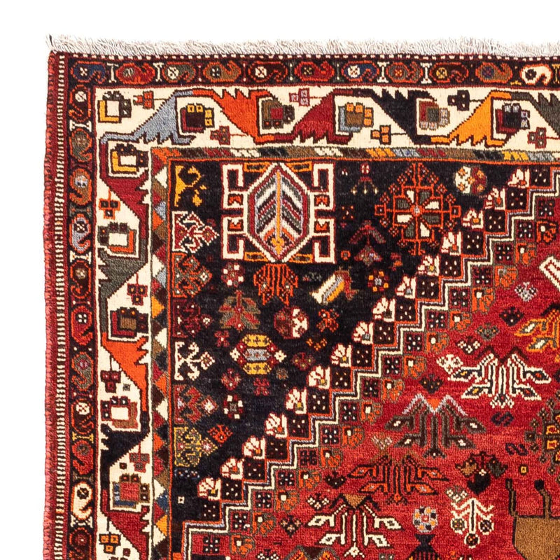 Alfombra persa - Nómada - 257 x 183 cm - rojo