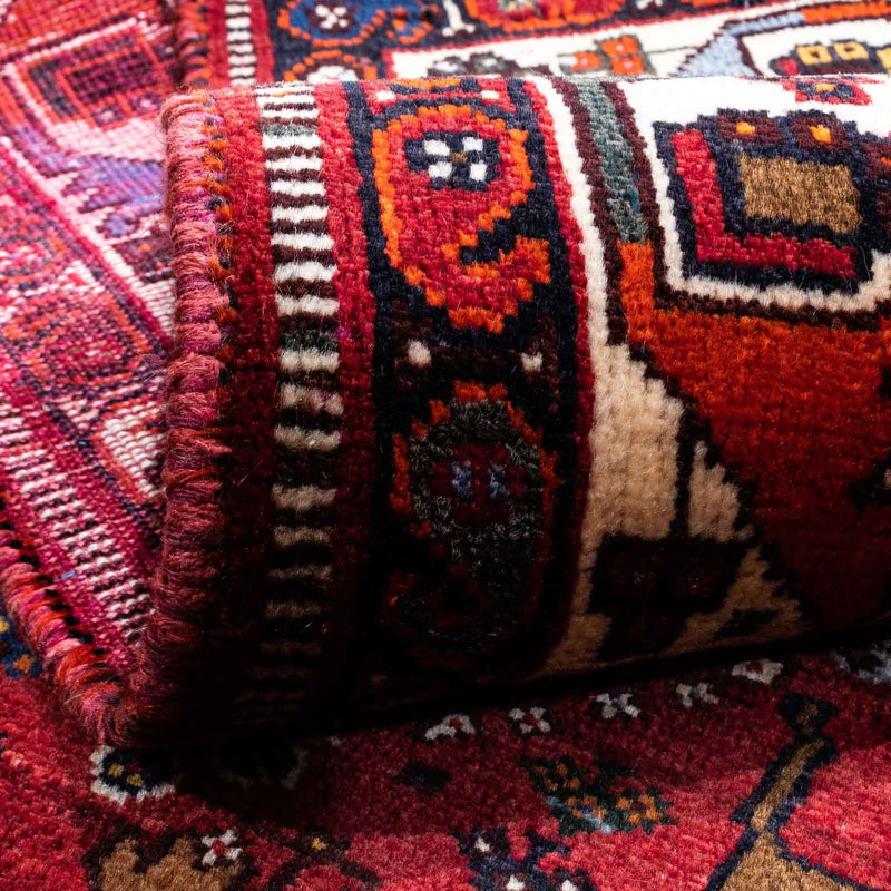 Alfombra persa - Nómada - 257 x 183 cm - rojo