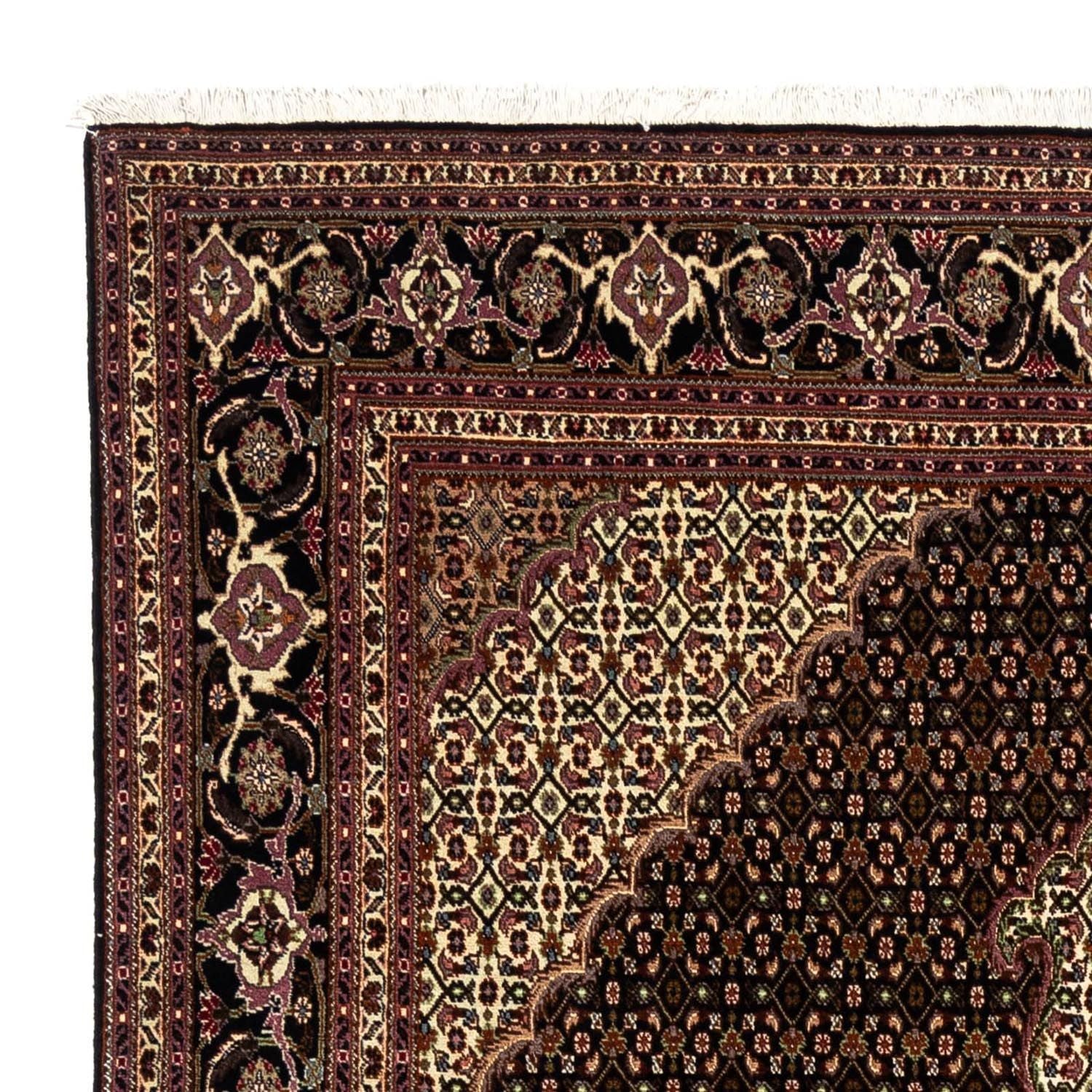Alfombra Persa - Tabriz - Real - 298 x 207 cm - azul oscuro