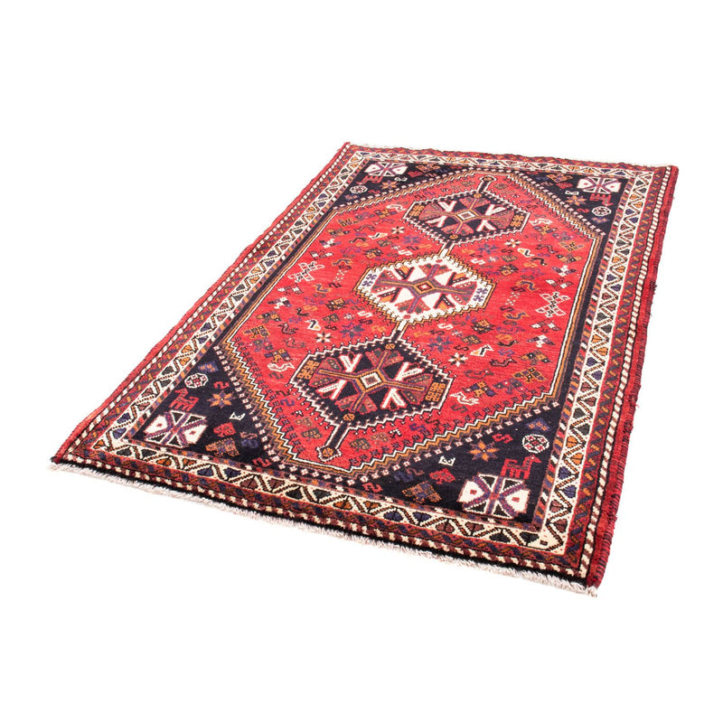 Alfombra persa - Nómada - 169 x 115 cm - rojo oscuro