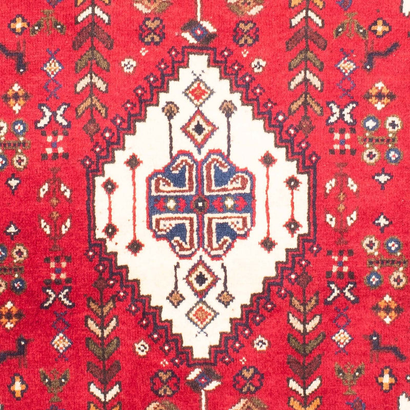 Alfombra persa - Nómada - 153 x 105 cm - rojo oscuro