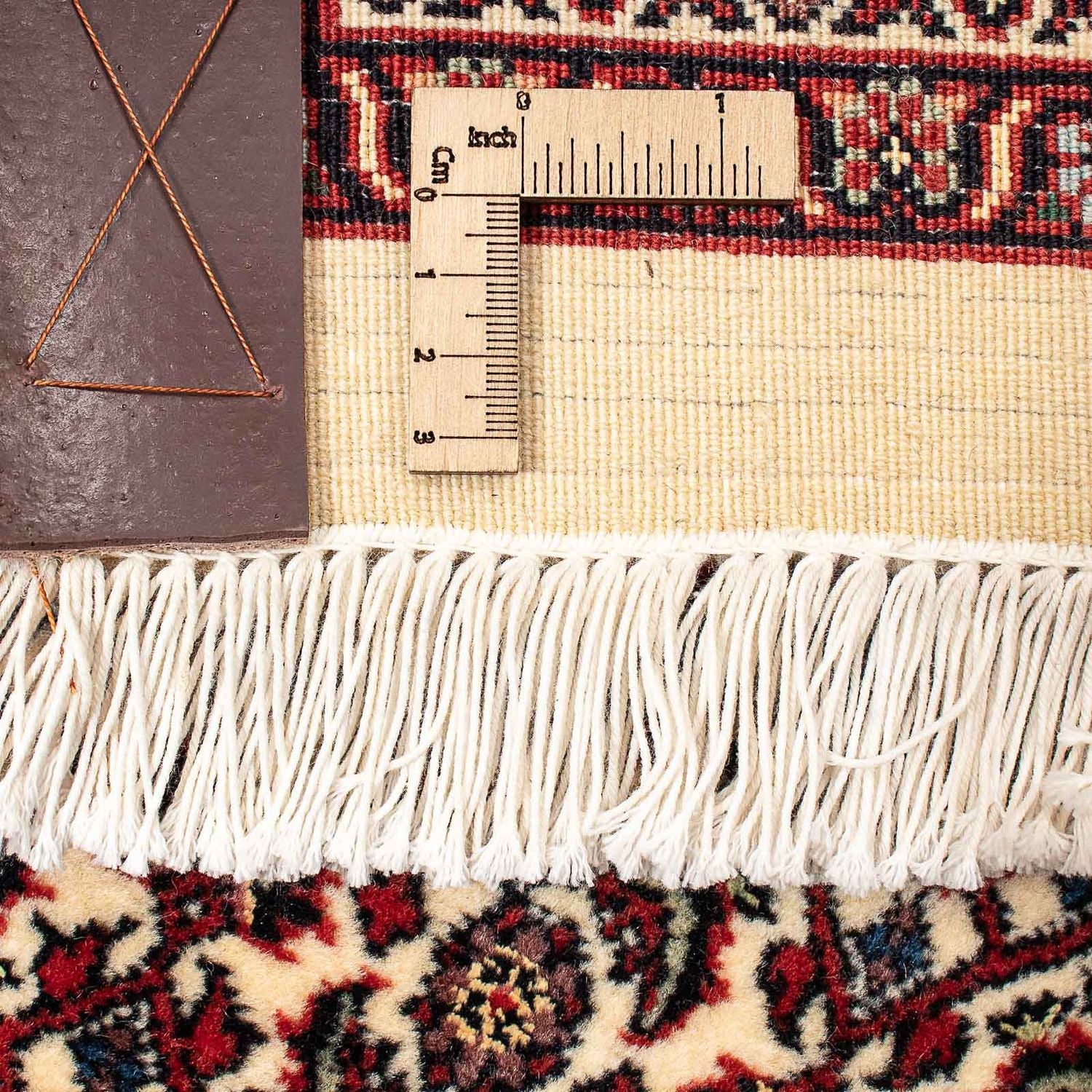 Alfombra persa - Bidjar - 208 x 147 cm - beige