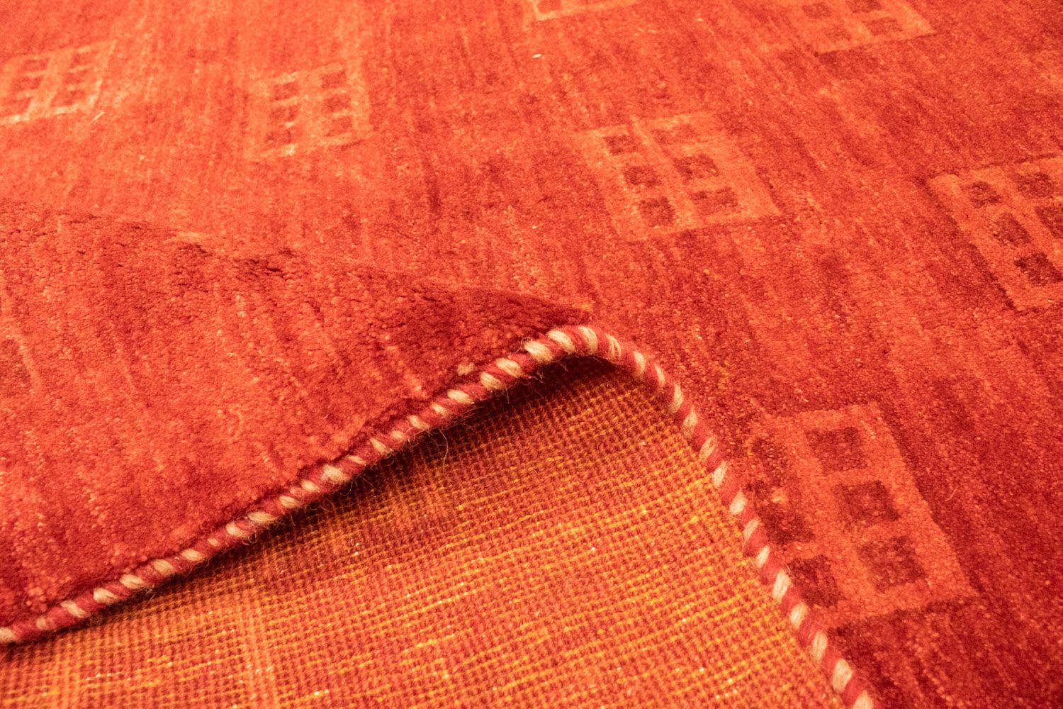 Alfombra Gabbeh - Persa - 239 x 167 cm - rojo
