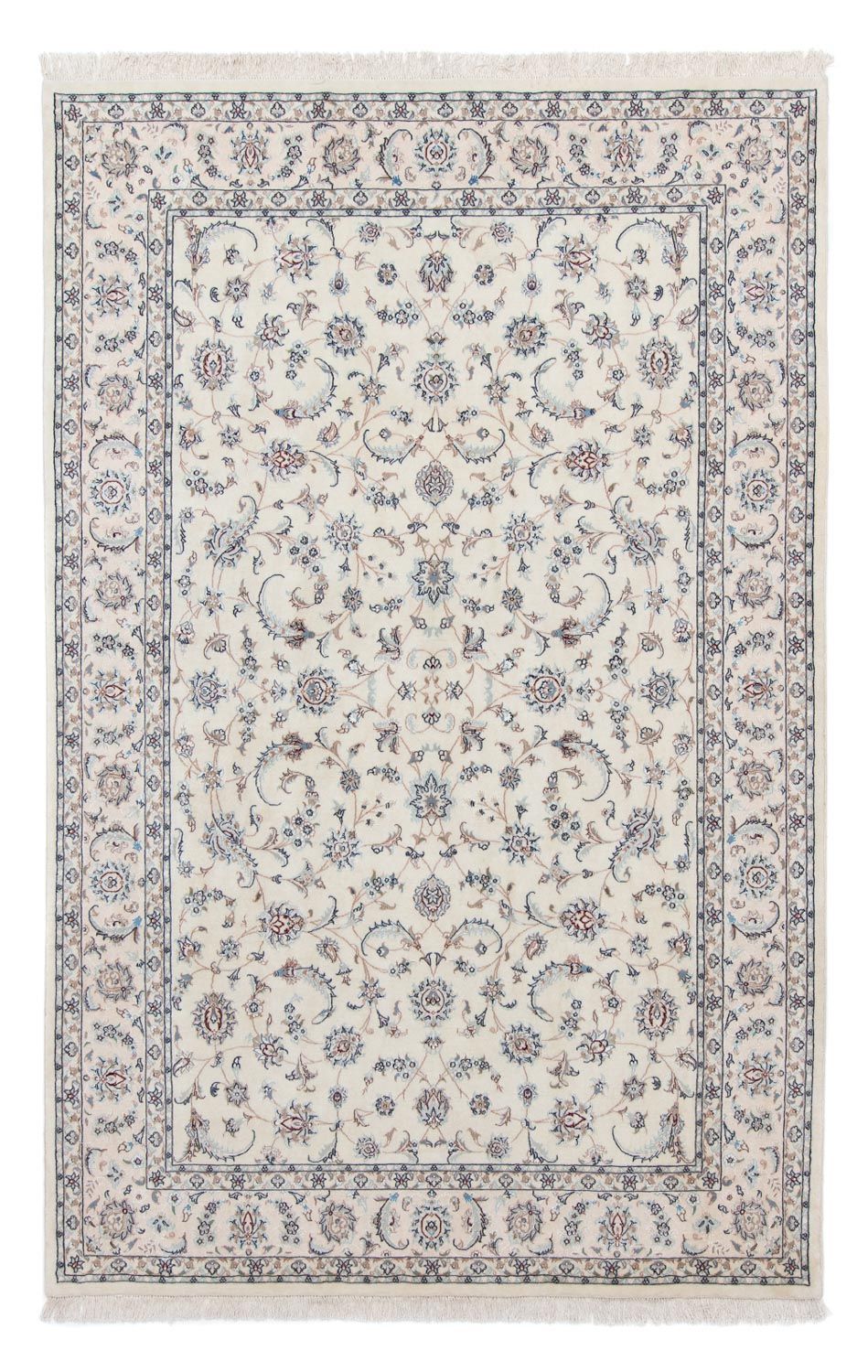 Alfombra Persa - Nain - Real - 300 x 199 cm - plata