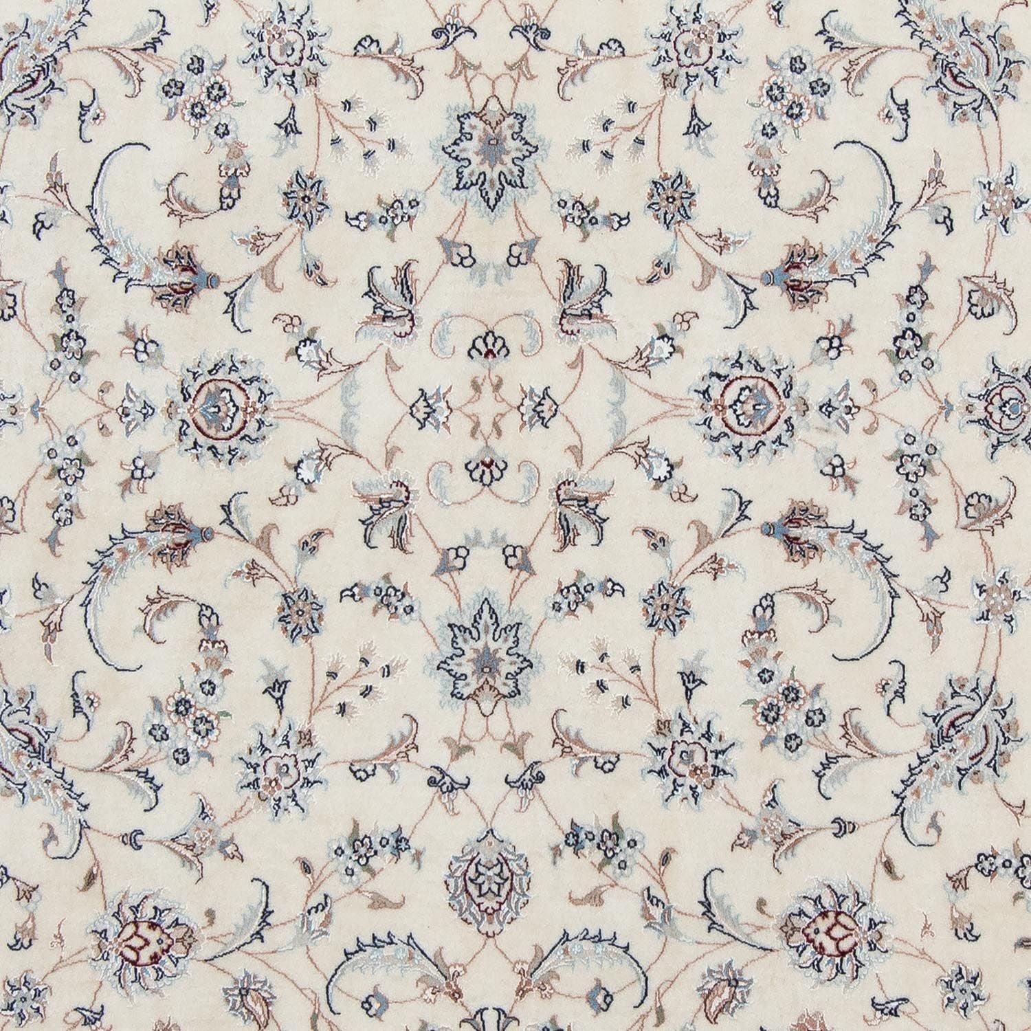 Alfombra Persa - Nain - Real - 300 x 199 cm - plata