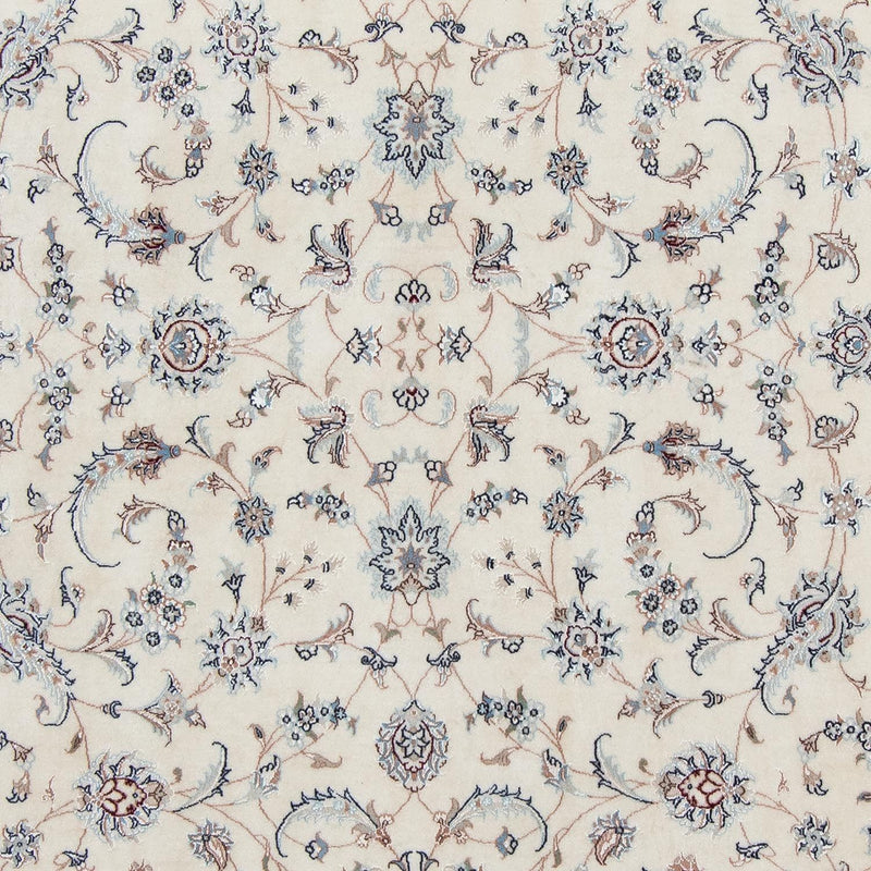 Alfombra Persa - Nain - Real - 300 x 199 cm - plata