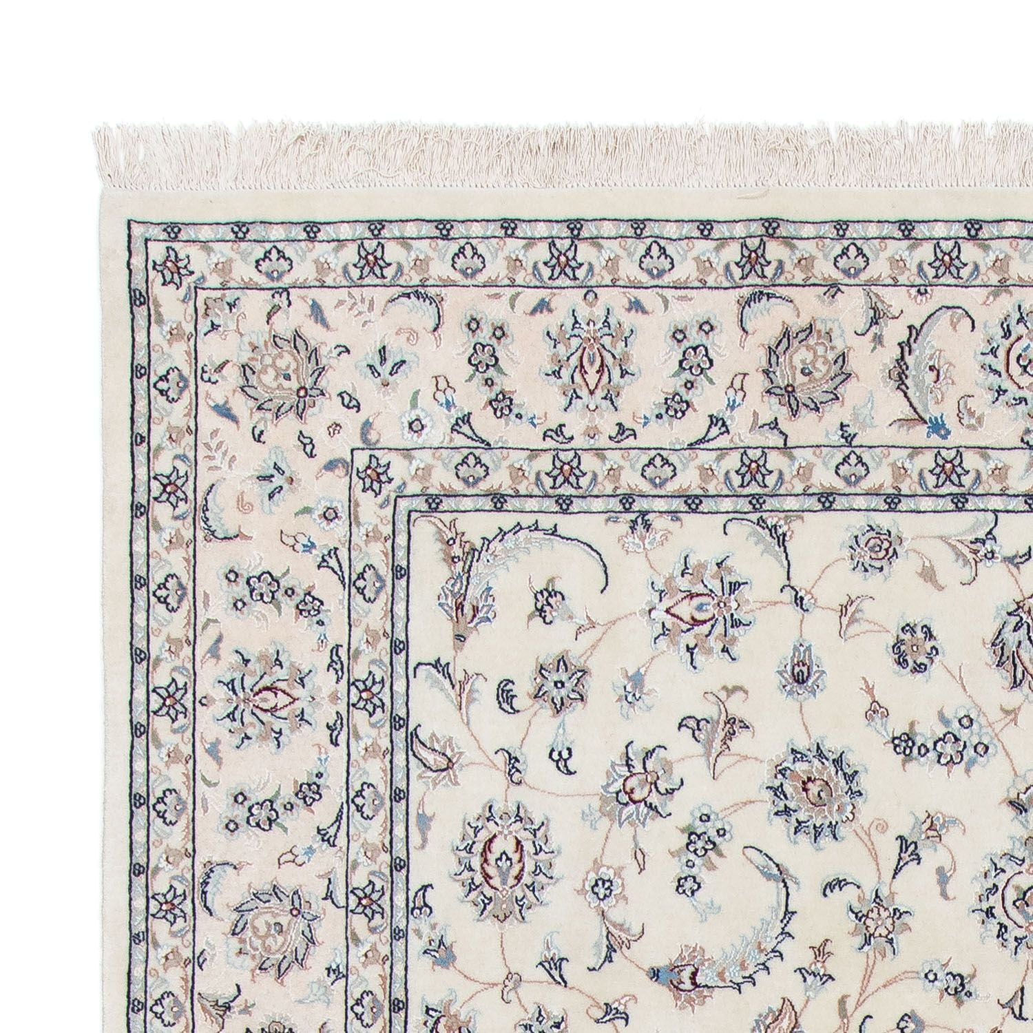 Alfombra Persa - Nain - Real - 300 x 199 cm - plata