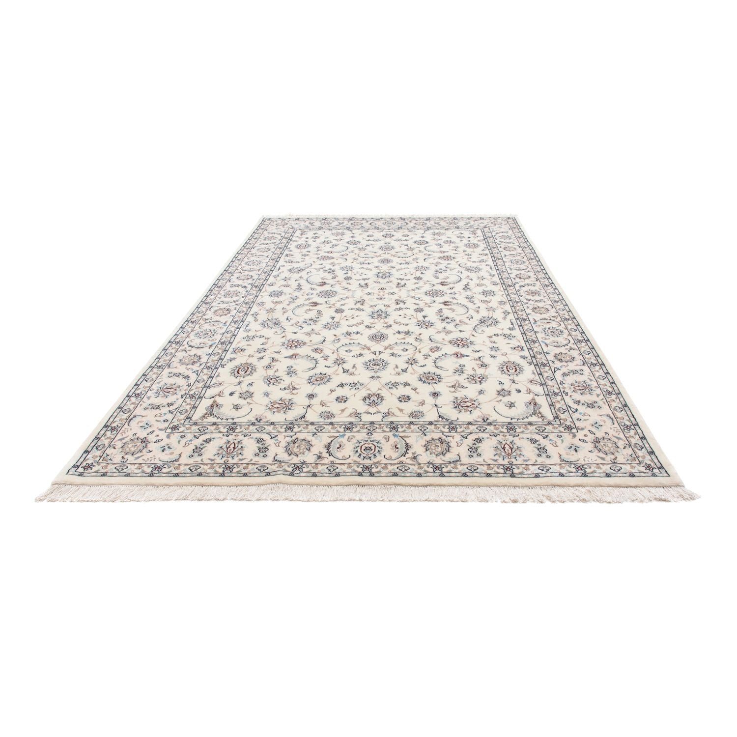 Alfombra Persa - Nain - Real - 300 x 199 cm - plata