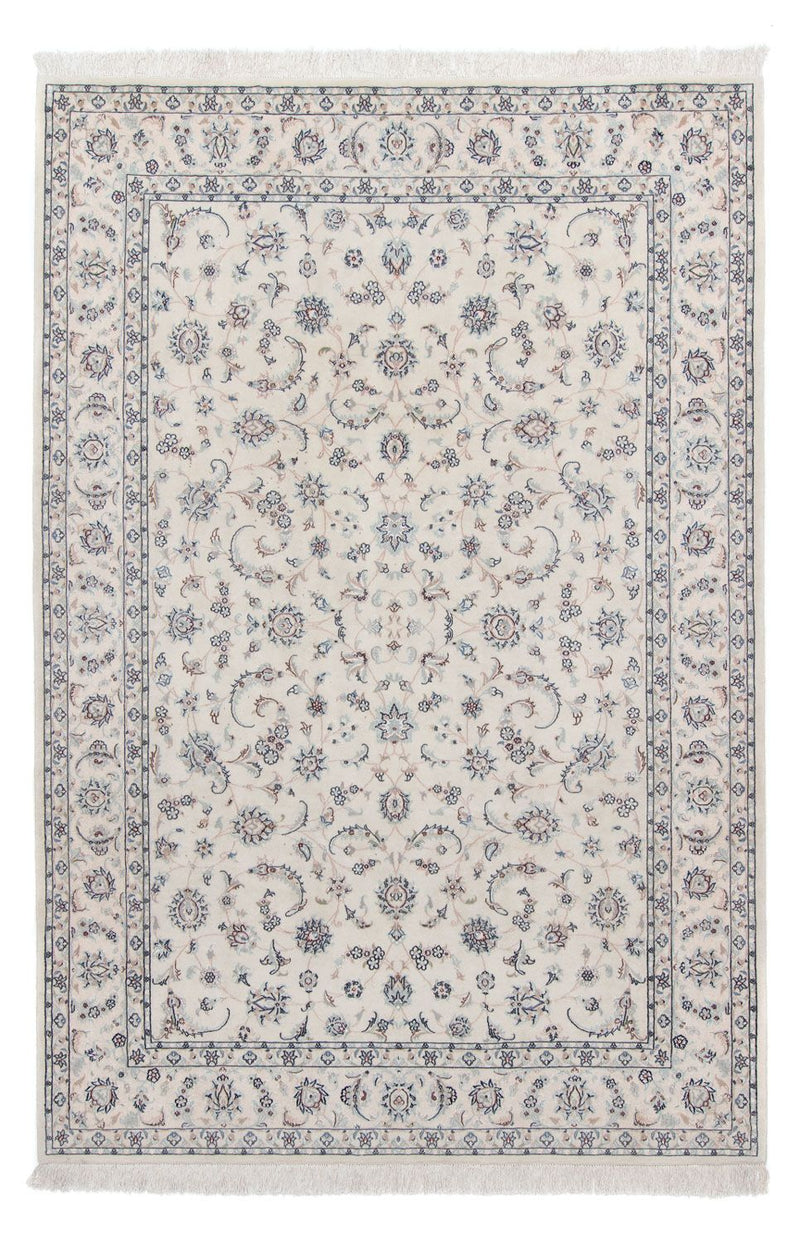Alfombra Persa - Nain - Real - 298 x 199 cm - plata