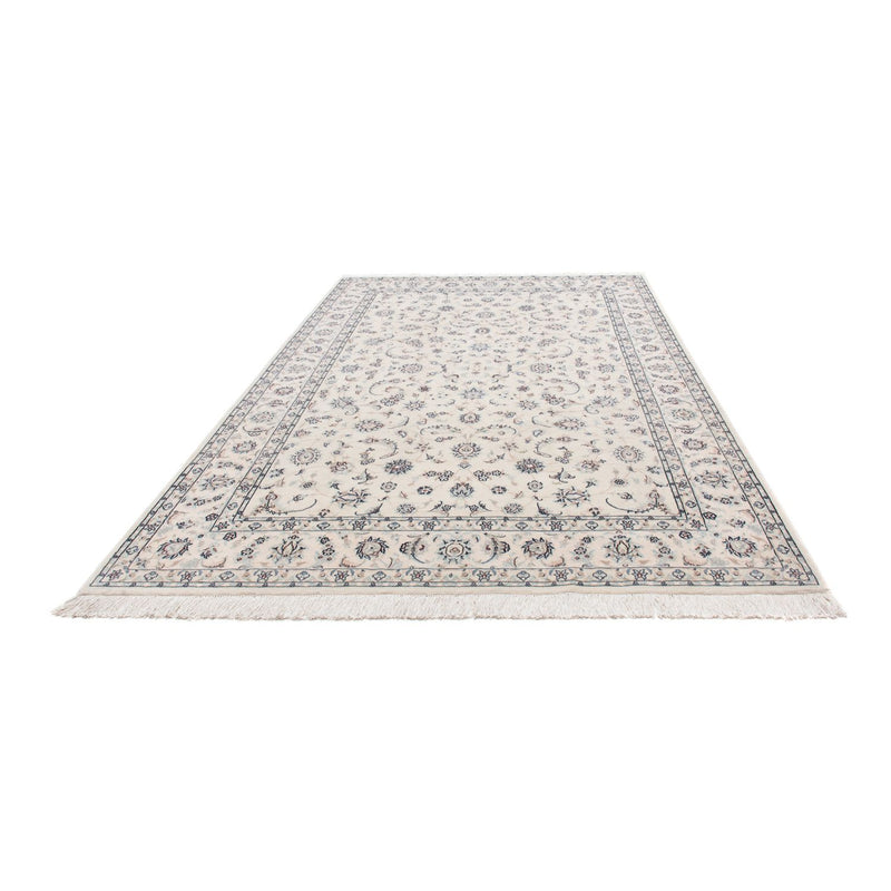Alfombra Persa - Nain - Real - 298 x 199 cm - plata