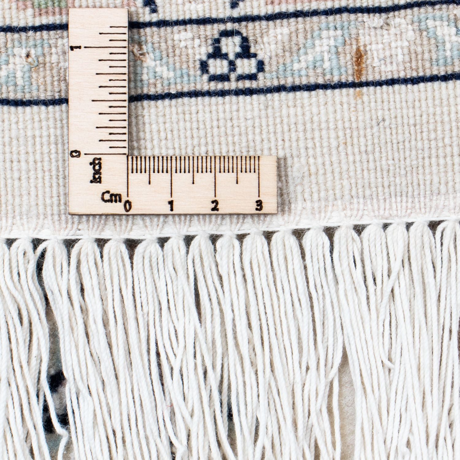 Alfombra Persa - Nain - Real - 298 x 199 cm - plata