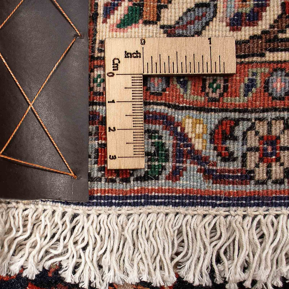 Alfombra persa - Bidjar - 203 x 141 cm - azul oscuro