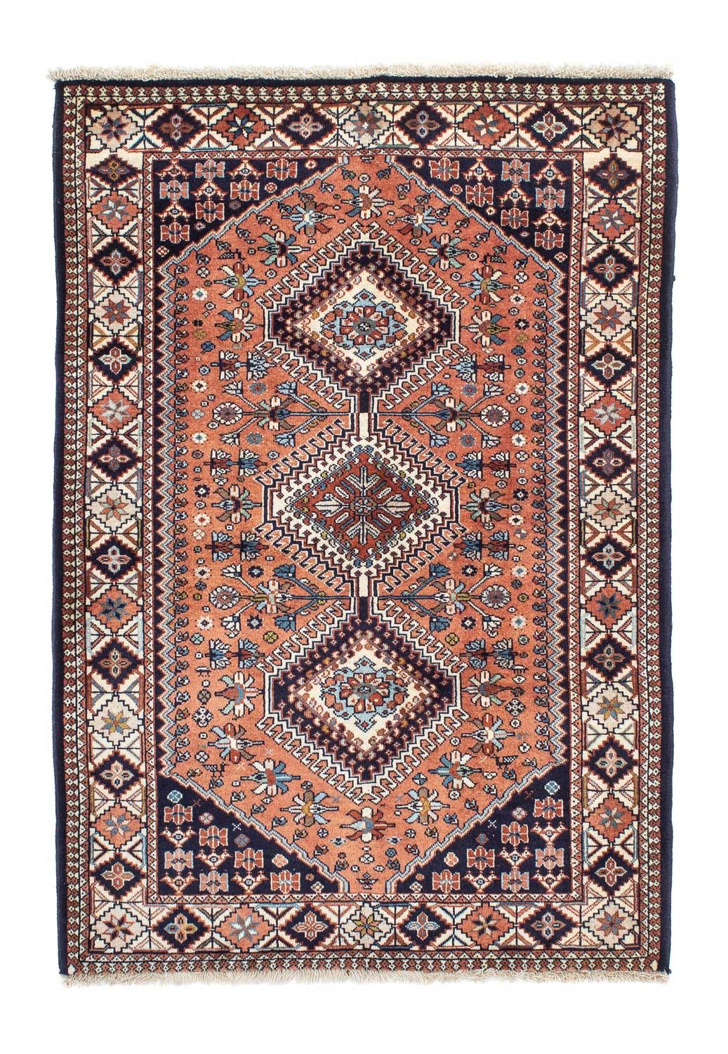 Alfombra persa - Nómada - 152 x 100 cm - rojo claro