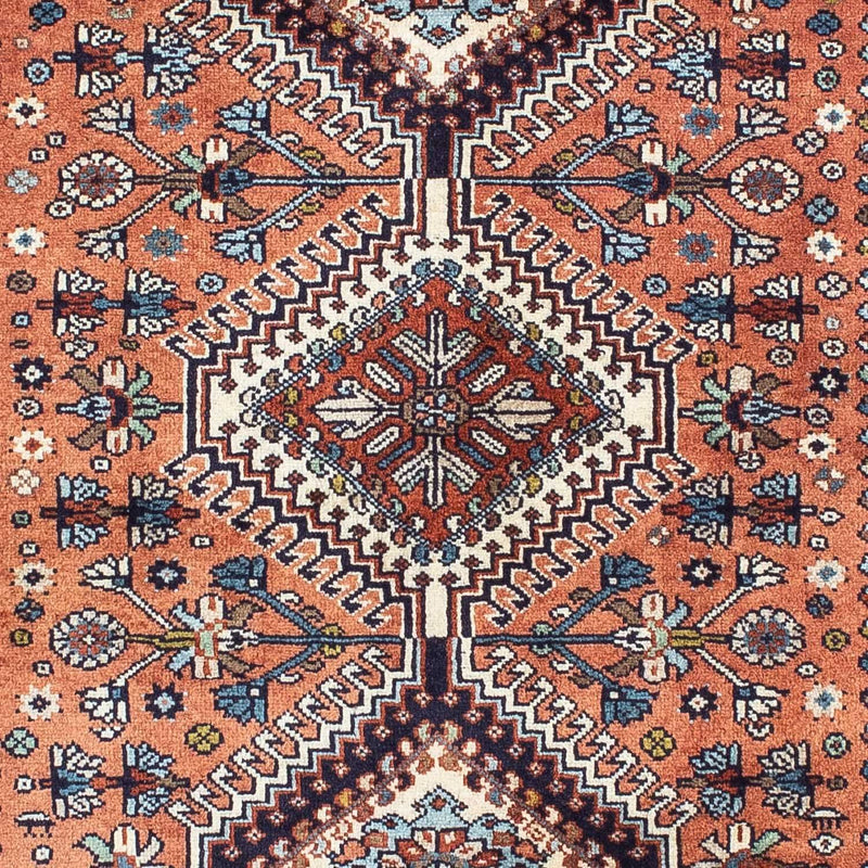 Alfombra persa - Nómada - 152 x 100 cm - rojo claro