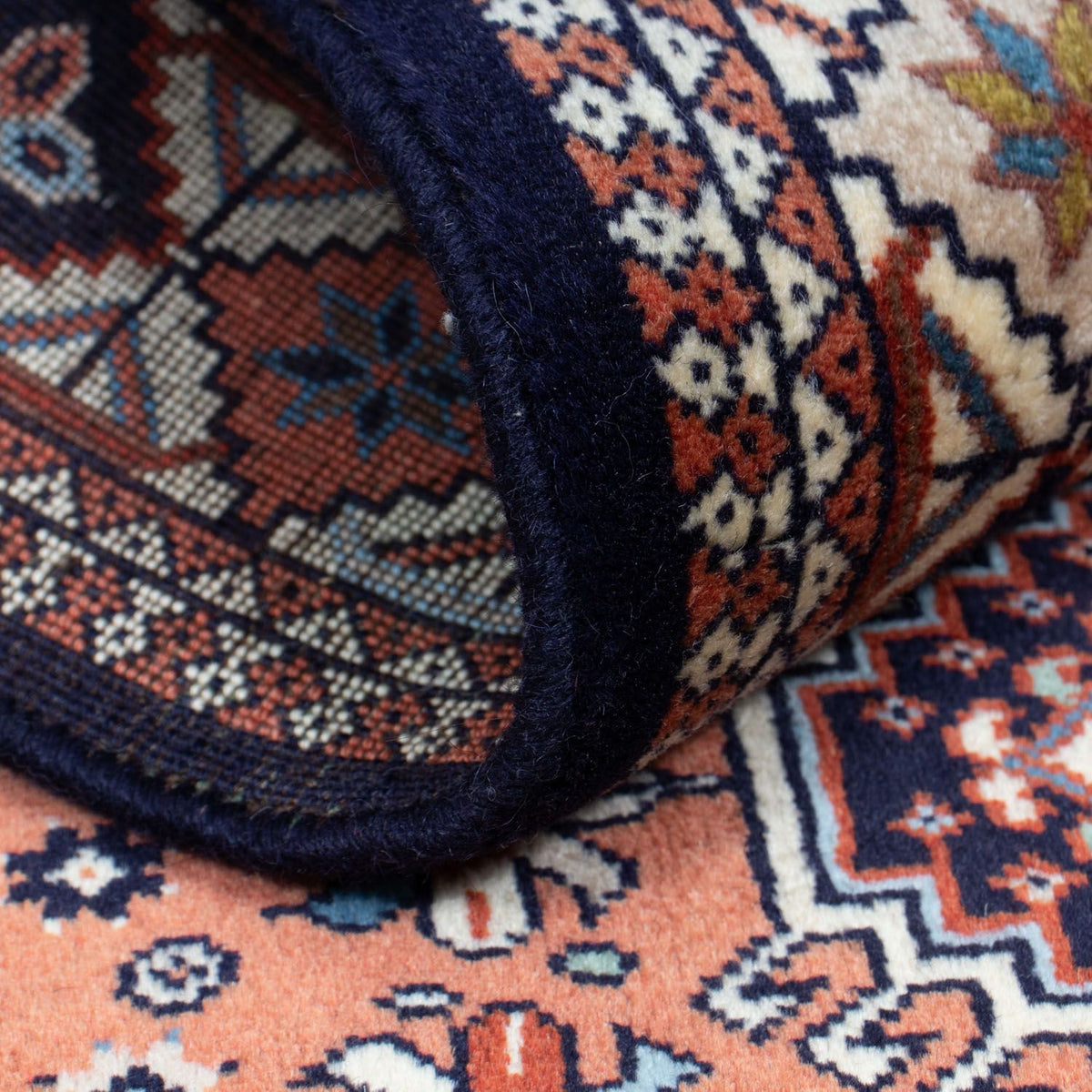 Alfombra persa - Nómada - 152 x 100 cm - rojo claro