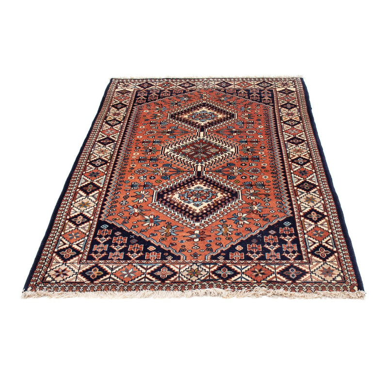 Alfombra persa - Nómada - 152 x 100 cm - rojo claro