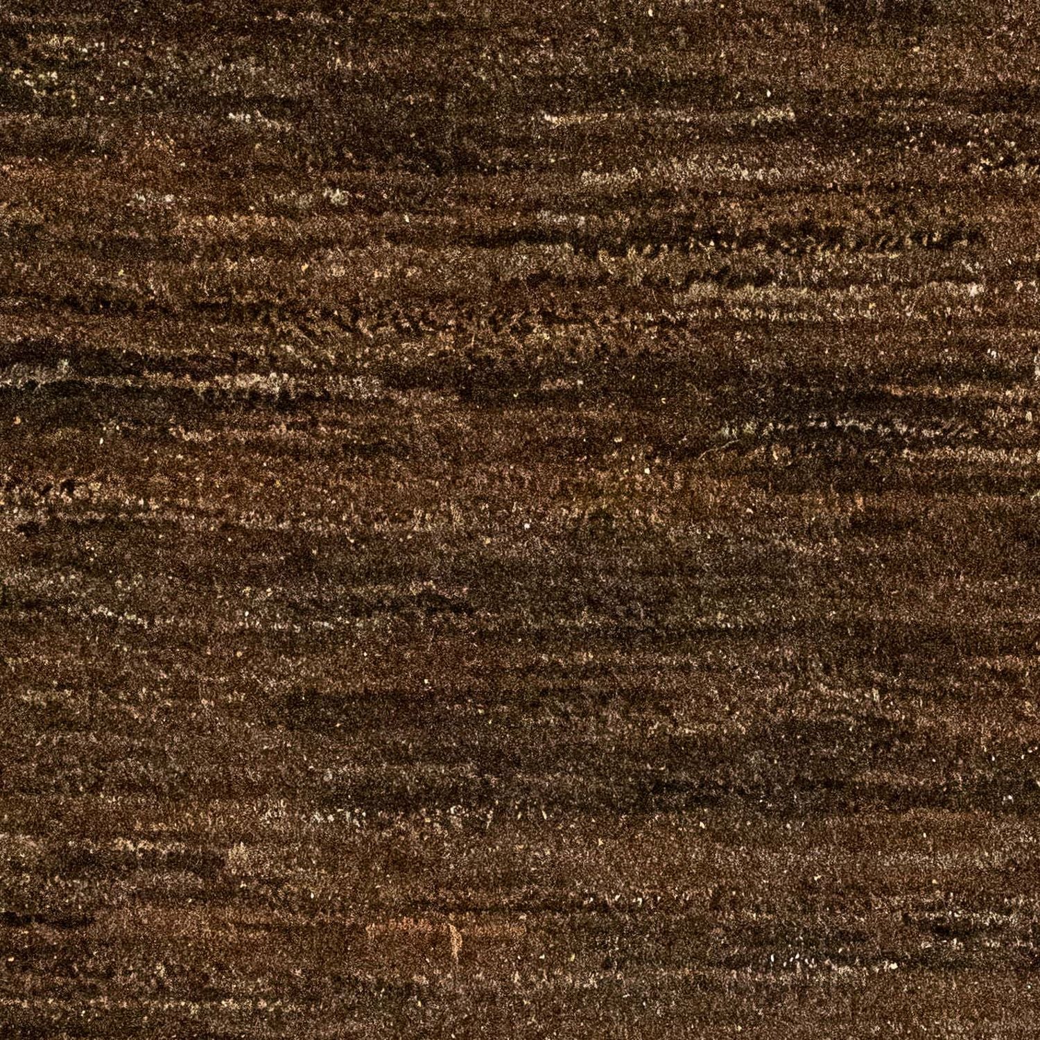 Alfombra Gabbeh - Indus - 96 x 62 cm - marrón oscuro