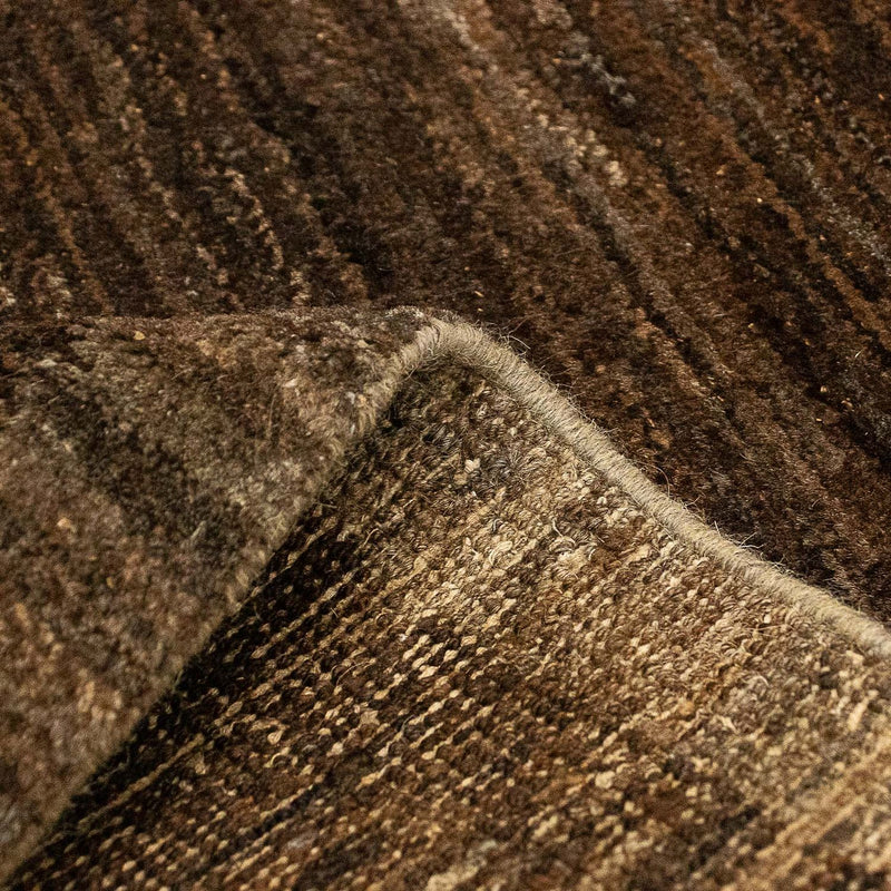 Alfombra Gabbeh - Indus - 96 x 62 cm - marrón oscuro