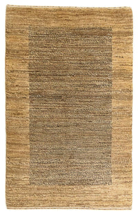 Alfombra Gabbeh - Indus - 95 x 61 cm - marrón claro