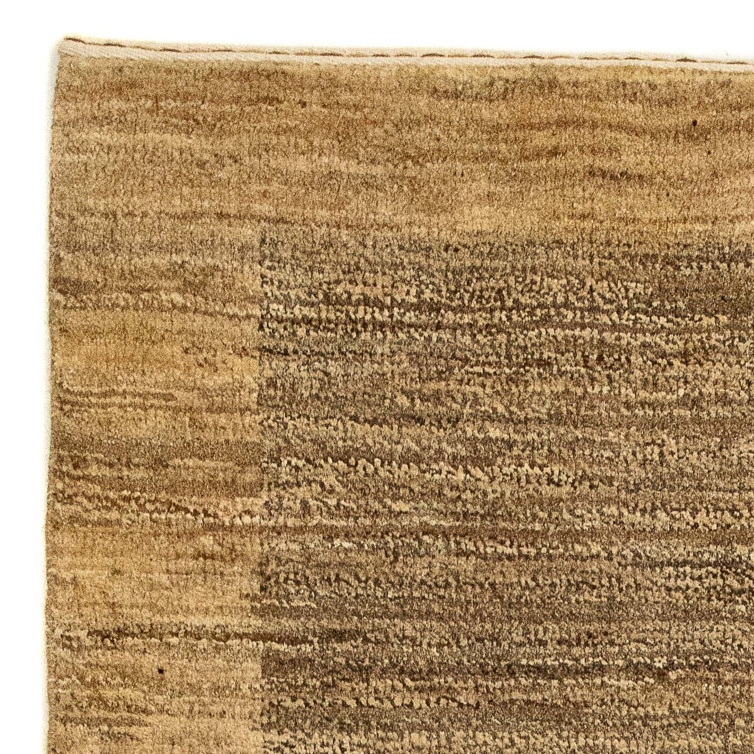 Alfombra Gabbeh - Indus - 95 x 61 cm - marrón claro