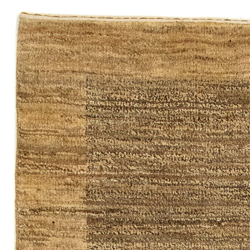 Alfombra Gabbeh - Indus - 95 x 61 cm - marrón claro