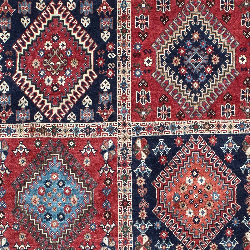 Alfombra persa - Nómada - 145 x 100 cm - rojo
