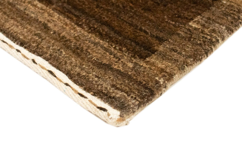 Alfombra Gabbeh - Indus - 88 x 58 cm - marrón oscuro