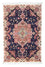Alfombra Persa - Tabriz - Real - 90 x 60 cm - azul oscuro