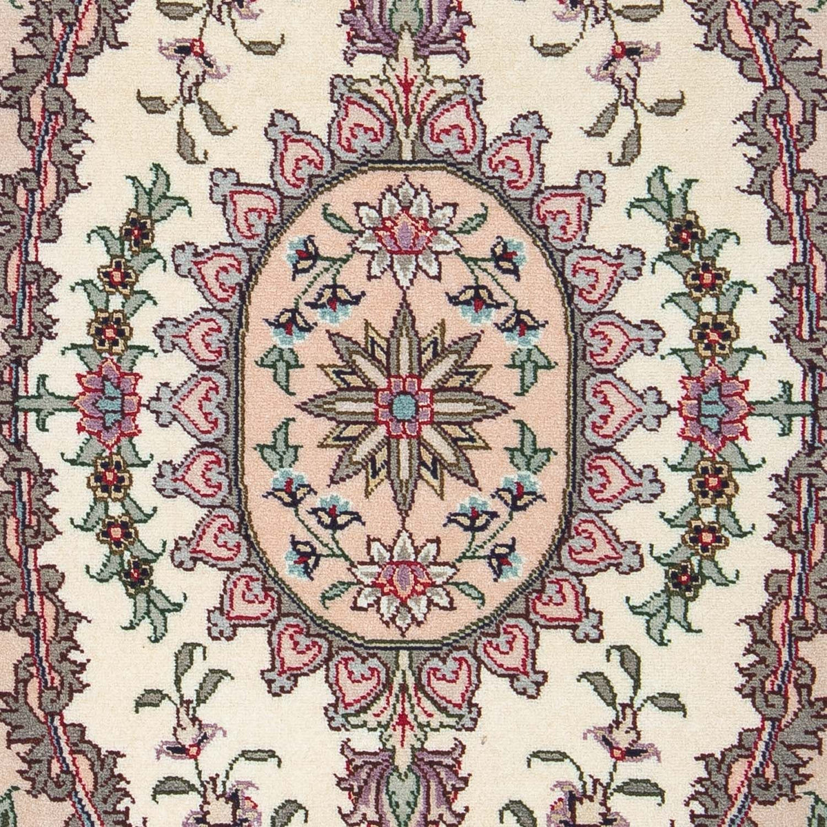 Alfombra Persa - Tabriz - Real - 90 x 60 cm - beige