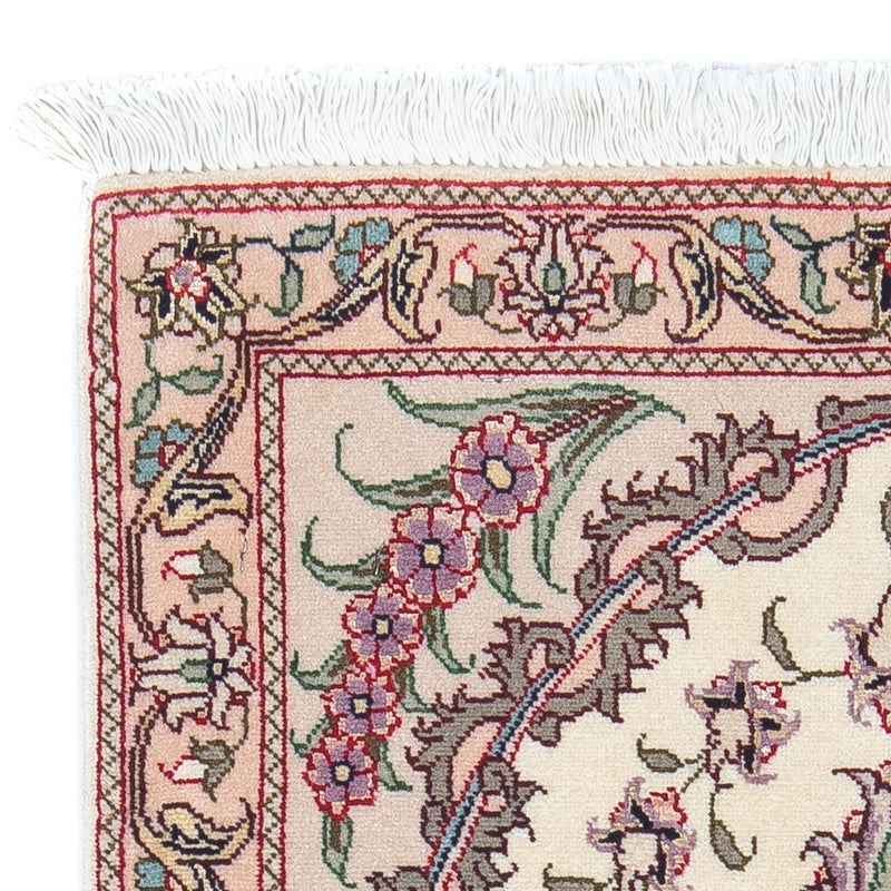 Alfombra Persa - Tabriz - Real - 90 x 60 cm - beige