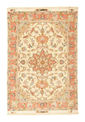 Alfombra Persa - Tabriz - Real - 150 x 104 cm - beige