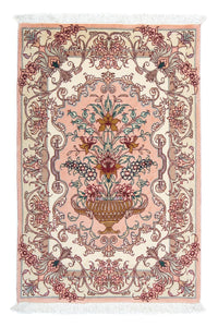 Alfombra Persa - Tabriz - Real - 90 x 60 cm - beige